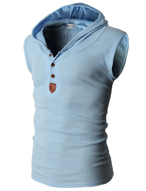 Лето 2016 Новое поступление модная многоцветная повседневная майка с капюшоном