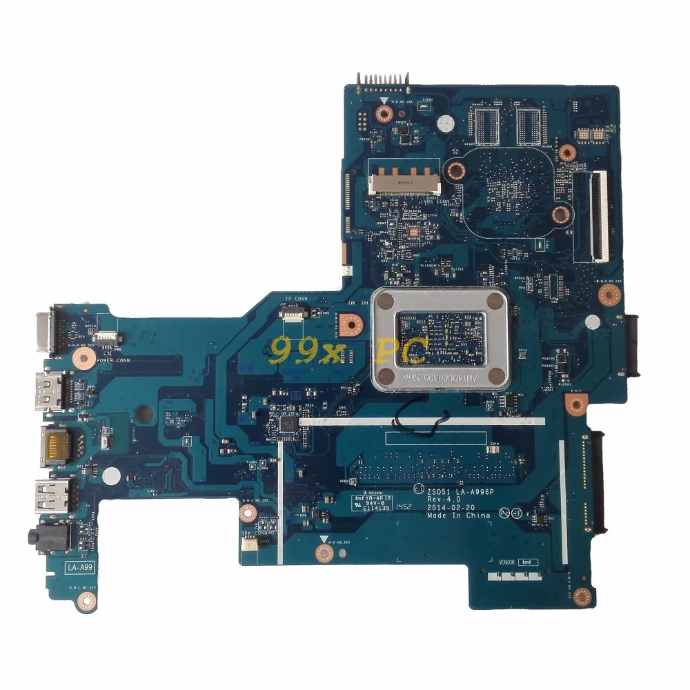 LAOKE для hp 255 G3 Материнская плата ноутбука W/для E1-2100 Процессор 761531-001 761531-501 ZSO51 LA-A996P