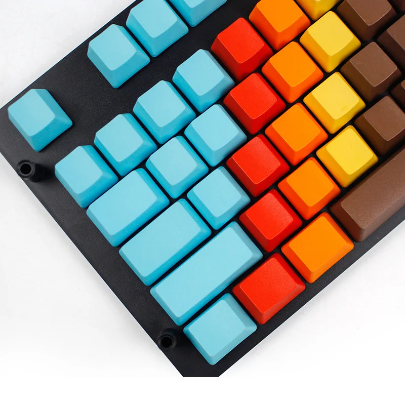 108 ключ PBT OEM профиль Радуга/1976 пустые колпачки для MX переключатели механическая клавиатура