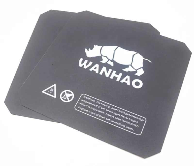 1 шт. качественный Дубликатор Wanhao I3 черный коврик с подогревом