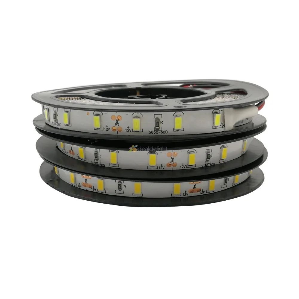 Супер яркий светодиодный светильник 12 в пост. Тока 5 м 5630 SMD 300 s не
