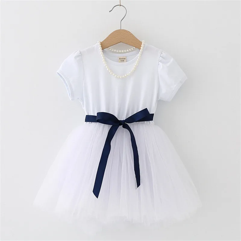 Новое поступление детское летнее платье модель 2019 года модное принцессы с