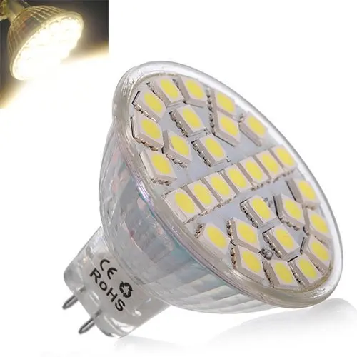LinFlower 3 Вт высокомощный светодиодный светильник 30 эквивалент MR16 5050SMD 29 прожектор