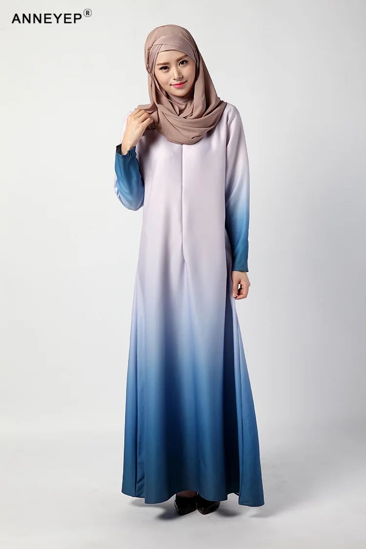 2016 новое поступление мусульманское длинное платье для женщин Малайзия абаи в