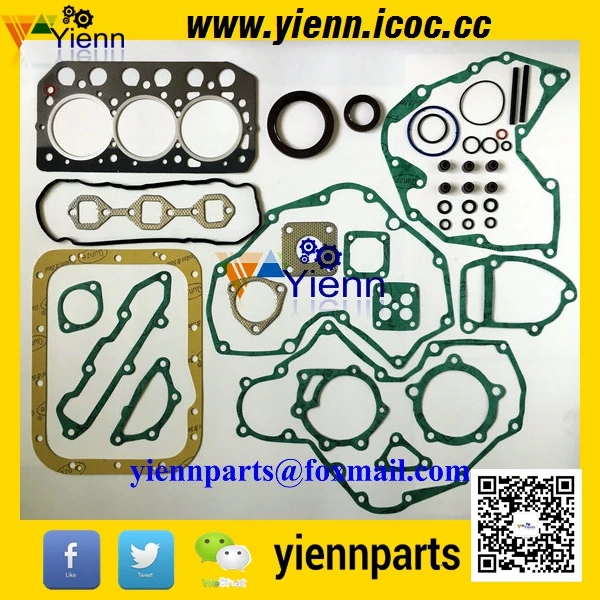 Для Mitsubishi S3L S3L2 полный комплект прокладок с головкой газировки 31B01 23200 подходит