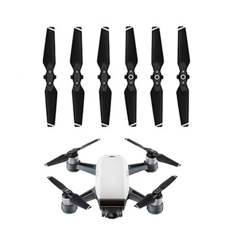 

2pairs/4pcs DJI Spark Propellers Quick Release Folding 4730F Props CW CCW Blades Pro for DJI Spark Drone Accessories White Gold