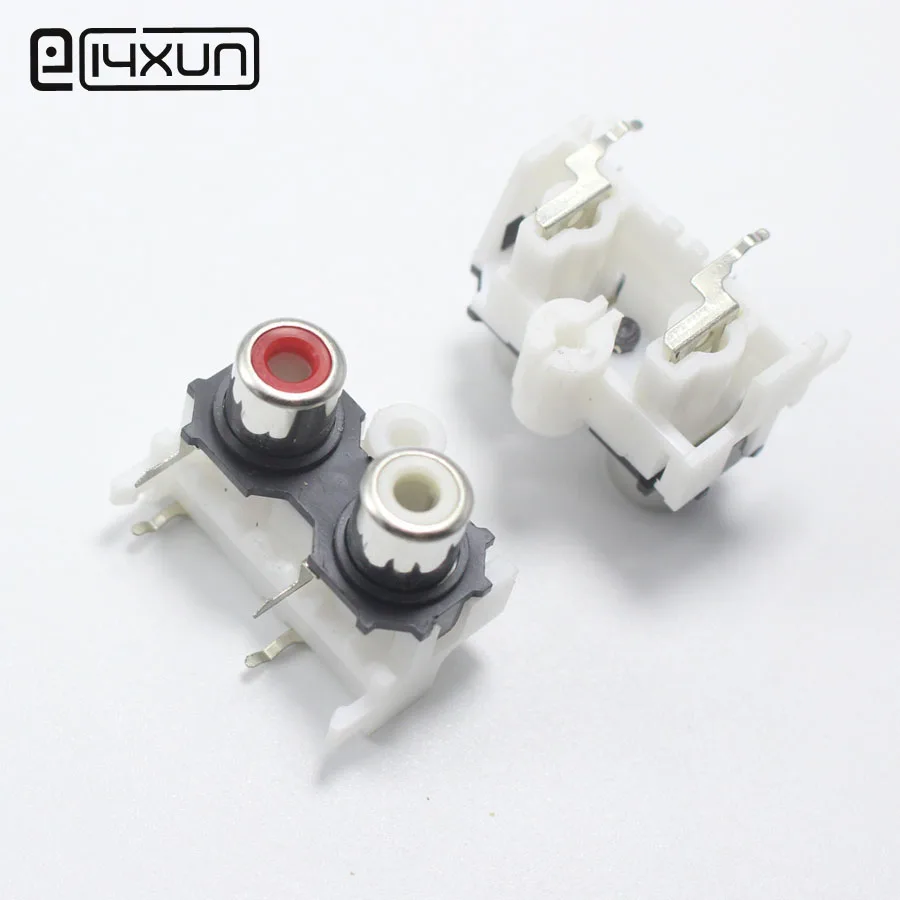 10 шт. 2 контактный разъем RCA для аудио и видео| |