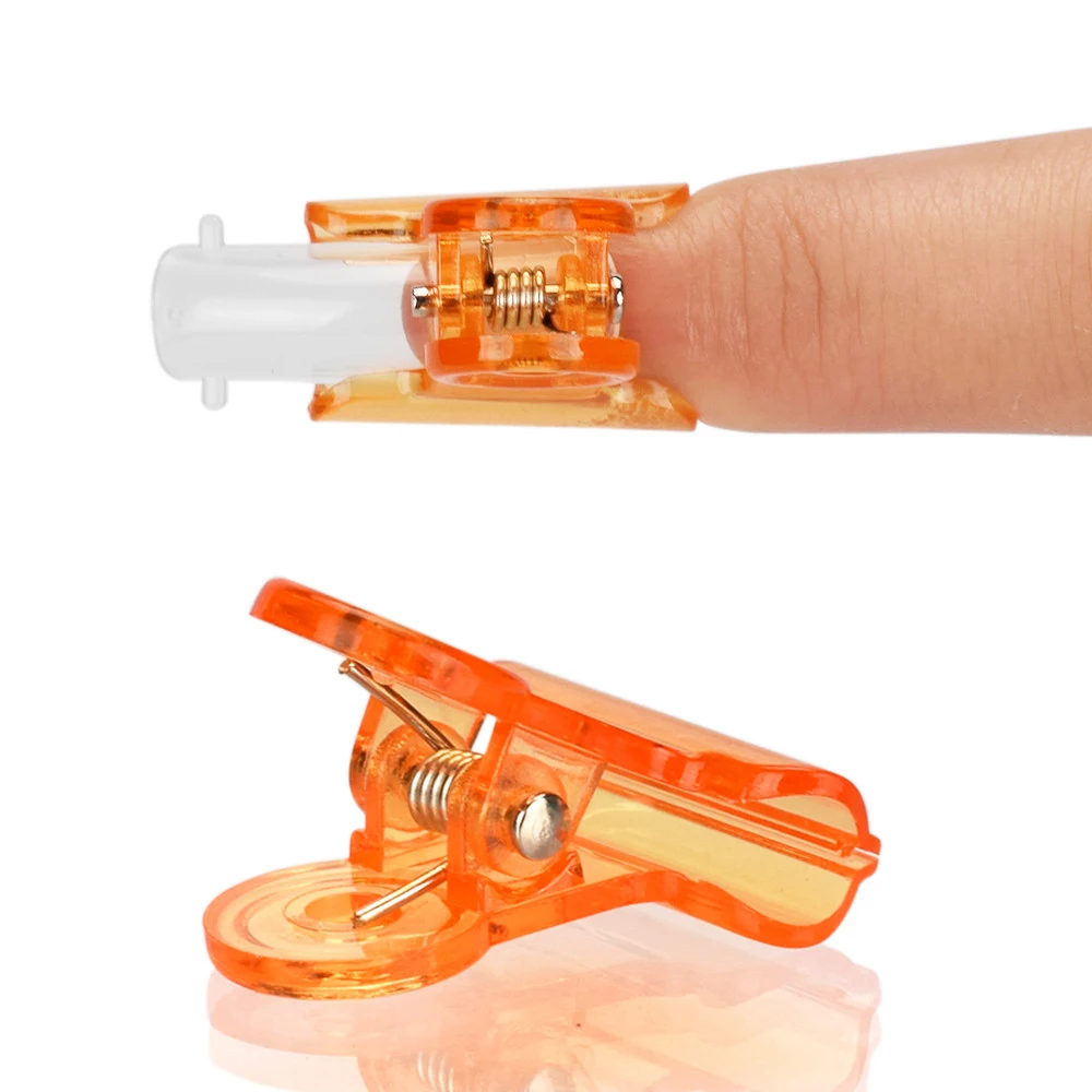 20 шт. пластиковые фиксаторы для ногтей Профессиональная форма инструменты