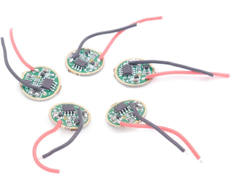 3,7 v~ 4,2 v 1400mA 5 режимов фонарик драйвер для сетевой платы Для CREE XM-L/XM-L2 T6 U3 U2/XP-L