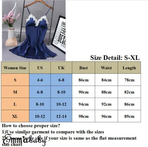 Женское нижнее белье ночная рубашка с V-образным вырезом атласная пижама