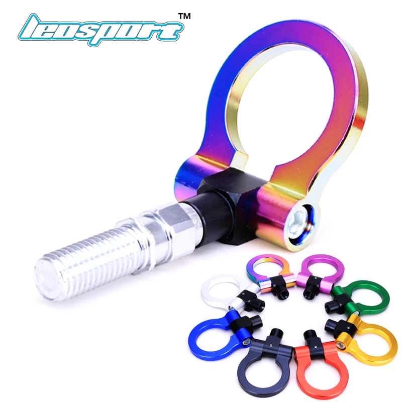 

Jdm Aluminum Forge Towing Hook Universal Front Tow Hook Bar Front For honda Japanese car
