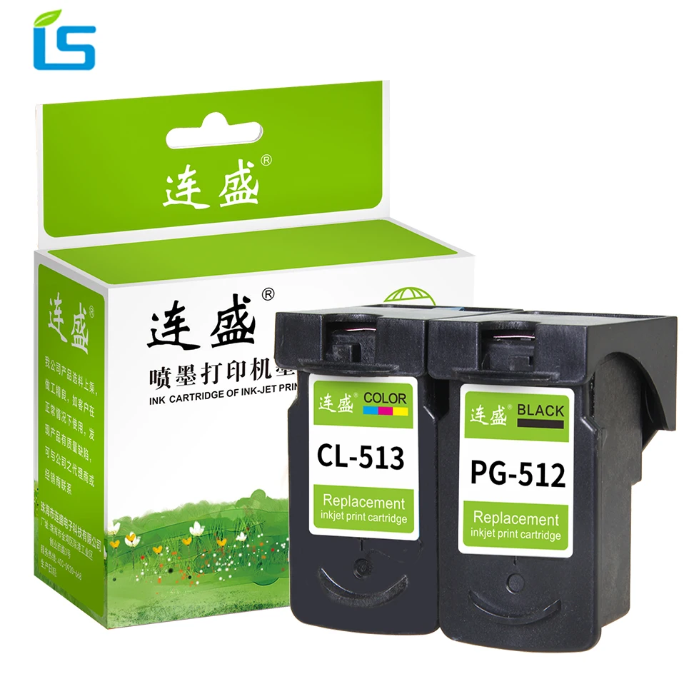 2 шт./компл. PG 512 PG512 CL 513 заправленный картридж Замена для Canon MP240 MP250 MP480 MP270 MP230|pg 512|ink