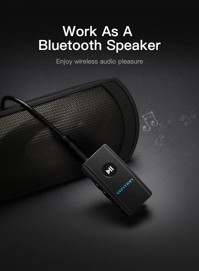Vention беспроводной Bluetooth приемник 4,2 Aux 3,5 мм Bluetooth аудио приемник музыкальный адаптер для автомобиля стерео наушники Динамик MP3