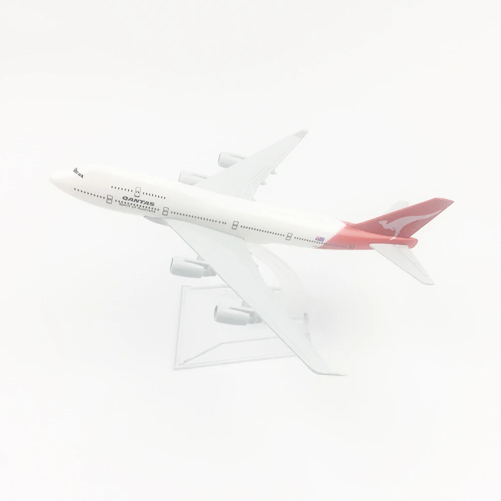 1/400 масштаб самолета Боинг 747 Qantas 16 см сплава плоскости B747 детские игрушки дети подарок для коллекции