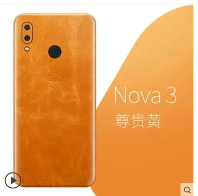 Роскошный чехол из натуральной кожи для huawei nova 3 паста на 360 градусов кожаный