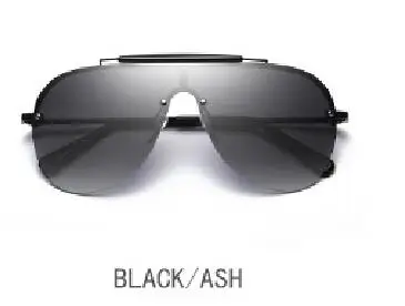 black ash Новые поляризованные солнцезащитные очки для мужчин и женщин солнцезащитные очки Классические солнцезащитные очки огромная оправа вождения оригинальные солнцезащитные очки - Цвет линз: black ash