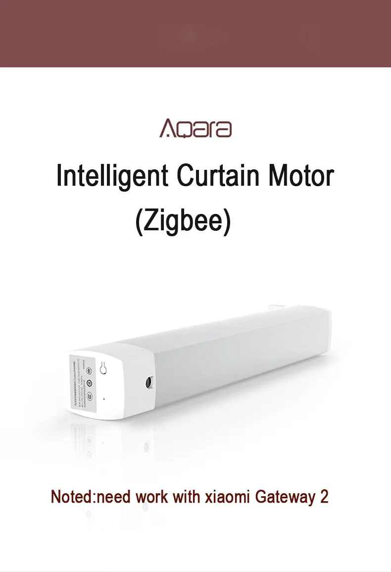 xiaomi Aqara мотор для занавесок с контроллером для занавесок Zigbee wifi работает для xiaomi smart home mi home APP