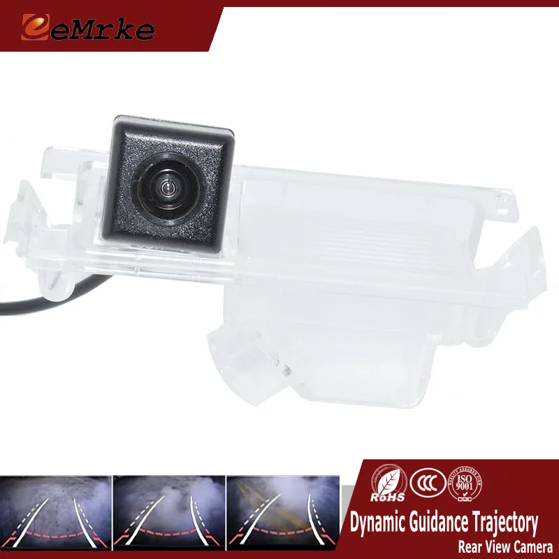 

EEMRKE For Kia Rio K2 Pride 2011-2015 Hatchback Dynamic Trajectory Parking Line Camera Vehicle Rearview Reversing Tracks Camera