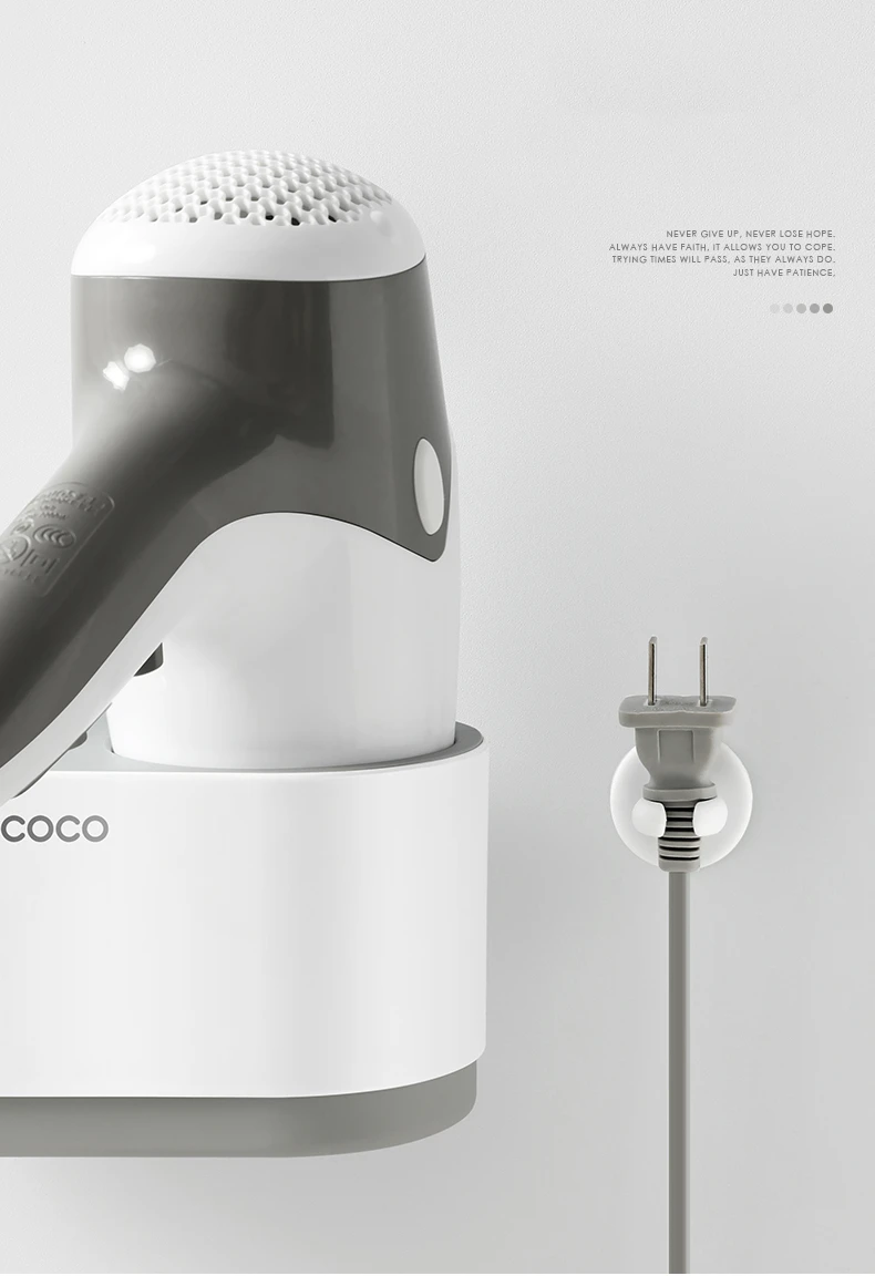 2019 Multi-function сушилка для волос в ванной держатель настенный Фен сушки пространства