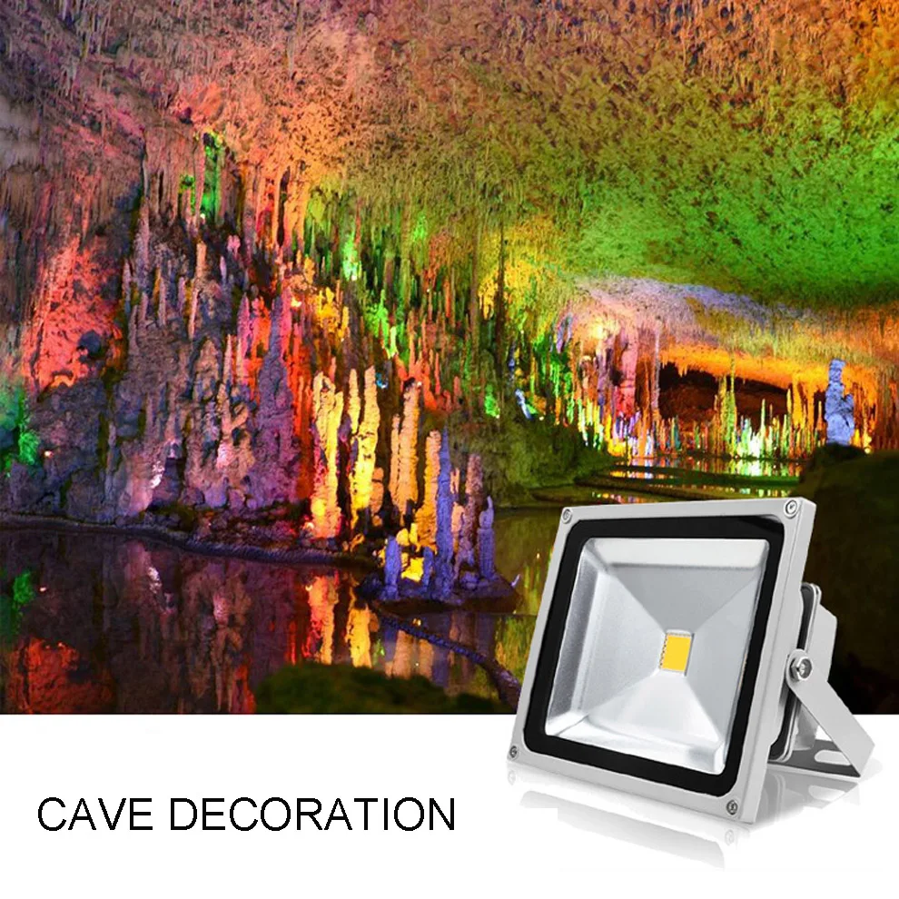110 В, 220 В, 240 в, 10 Вт, 20 Вт, 30 Вт, 50 Вт, RGB Светодиодный прожектор, наружный светильник, проектор, отражатель, светодиодный светильник, наружный светодиодный прожектор