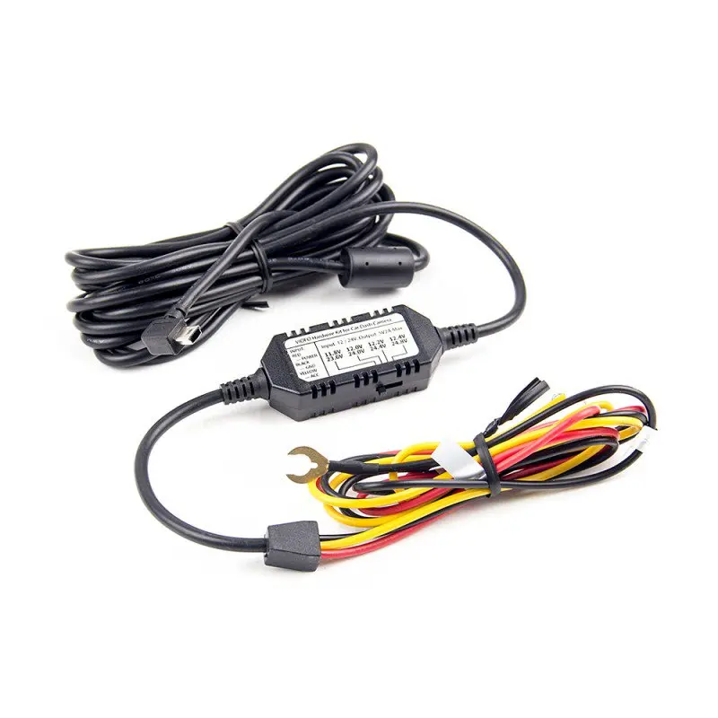 

Original HardWire Kit Cable 3 Wire ACC Mini USB for Viofo A119 V3 A129 Duo IR Dash Camera Car DVR Recorder Parking Mode HK3
