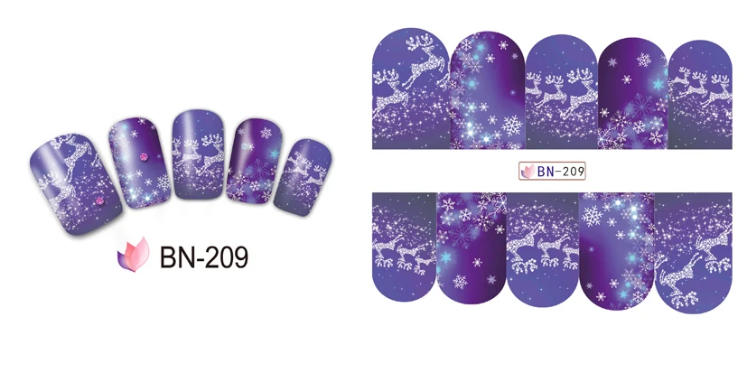 12 упаковок наклейки для ногтей|nail sticker|nail sticker christmaslot nail art |