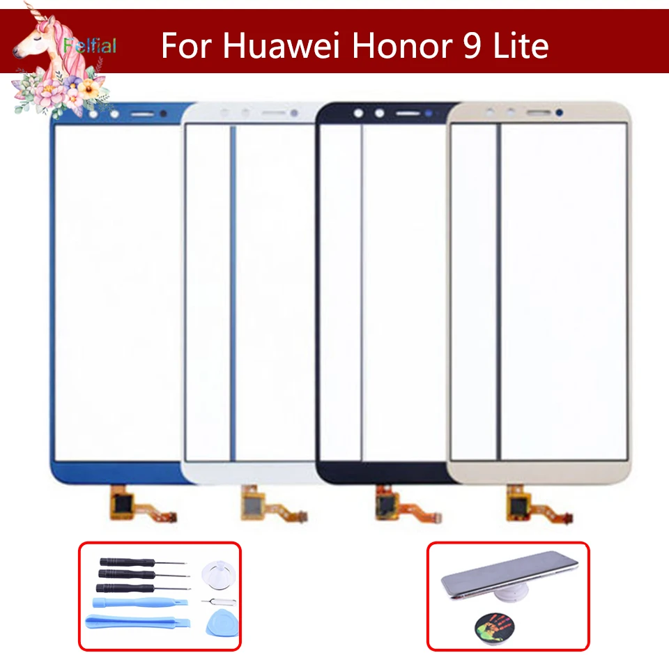 Сенсорный экран 5 0 дюйма для Huawei Honor 9 Lite LITE Женская яркость искусственная кожа