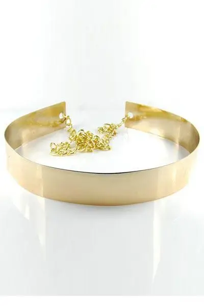 Новые 2015 горячая пояс женщин мода ремни для золото металлической с цепочкой