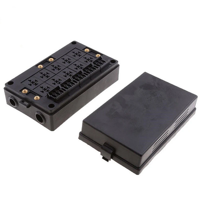 Car Blade Fuse Holder Relay Socket Black Box 18 Way Automotive Insurance For Marine | Автомобили и мотоциклы