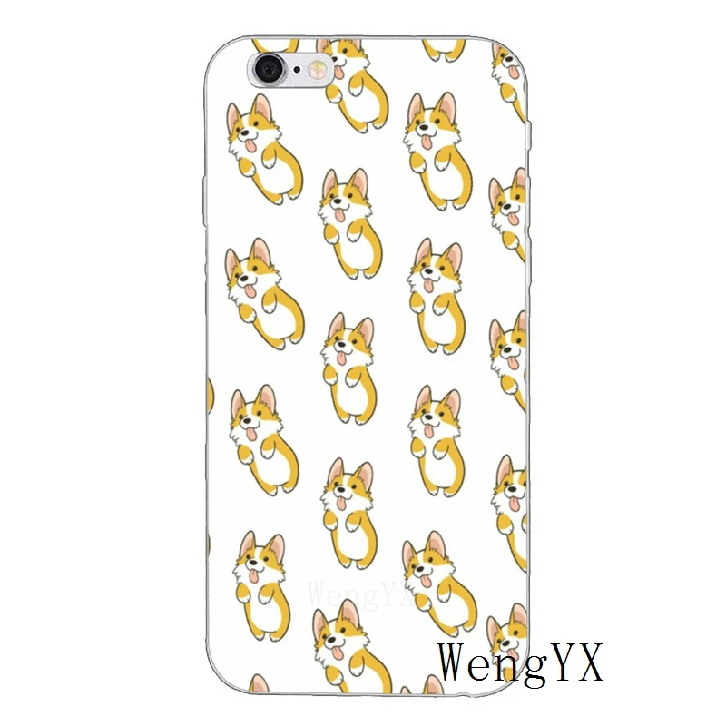 Corgi dog Love kiss my ass мягкий чехол для телефона Xiaomi Redmi Note 7 6 5 5A 4 3 pro S2 5 plus 6A 4A 4x Pocophone F1 - Цвет: kiss-my-ass-A-04