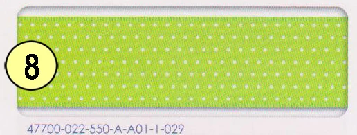 Apple Green 22 мм Атлас Печатный 7 горошек тесьма в горошек свадебные украшения DIY лента подарок ручной работы бант аксессуары для волос - Цвет: Apple Green