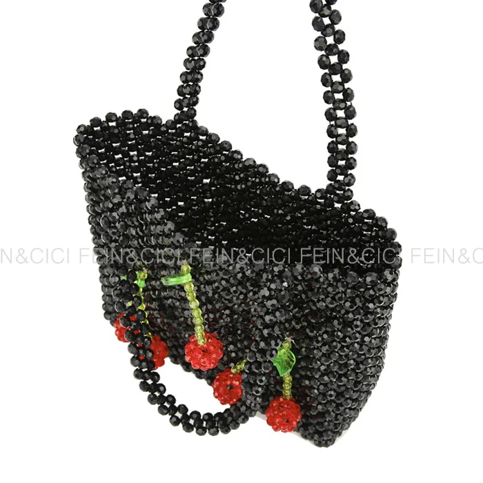 Сумка-тоут женская с жемчугом дизайнерская сумочка-бокс цветами вечерняя