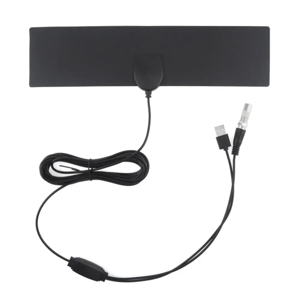 4K HD VHF UHF Freeview внутренняя цифровая HD ТВ антенна с универсальным ТВ разъемом усиленный диапазон 50 милей
