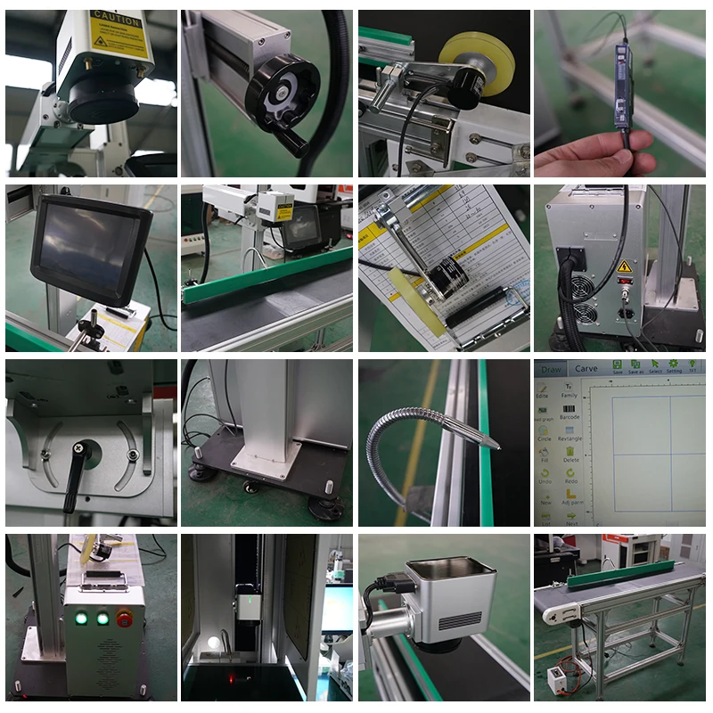 EZCAD программное обеспечение управления режим летающей маркировки волоконный