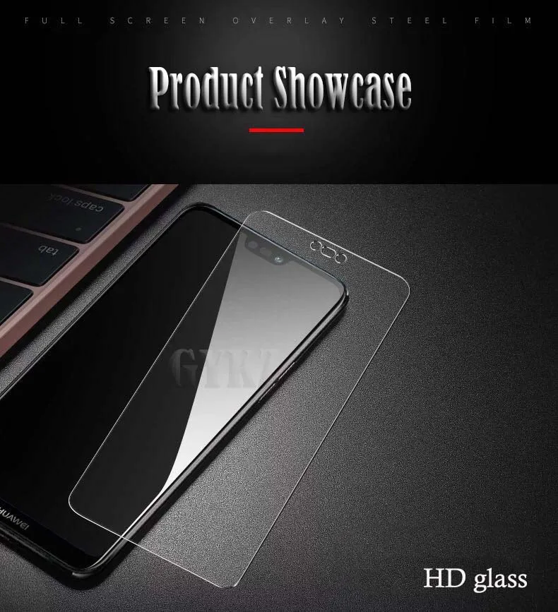 2 шт./лот полноэкранное закаленное стекло для huawei P20 Pro Анти Blu-Ray полное покрытие Защитная стеклянная пленка для huawei P20 P20 lite