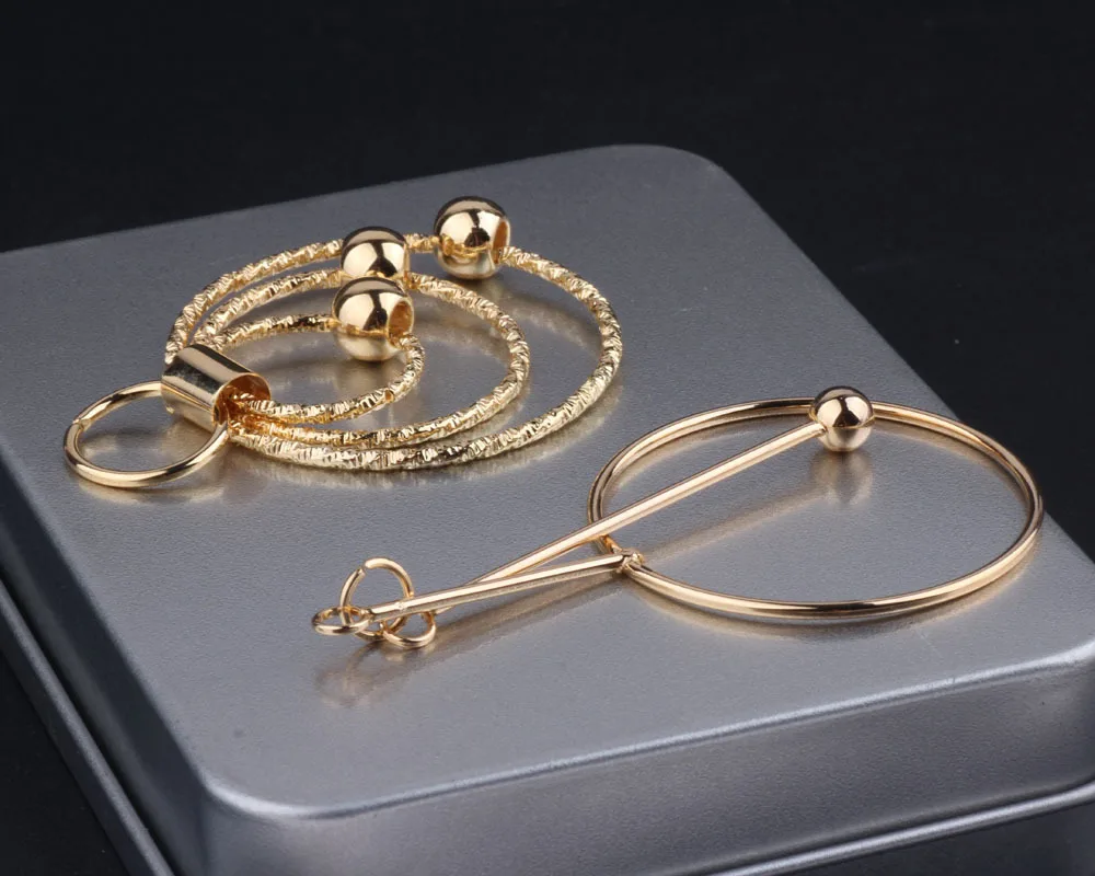 Серьги DIY с бахромой аксессуары 18 К позолоченные цветным удержанием