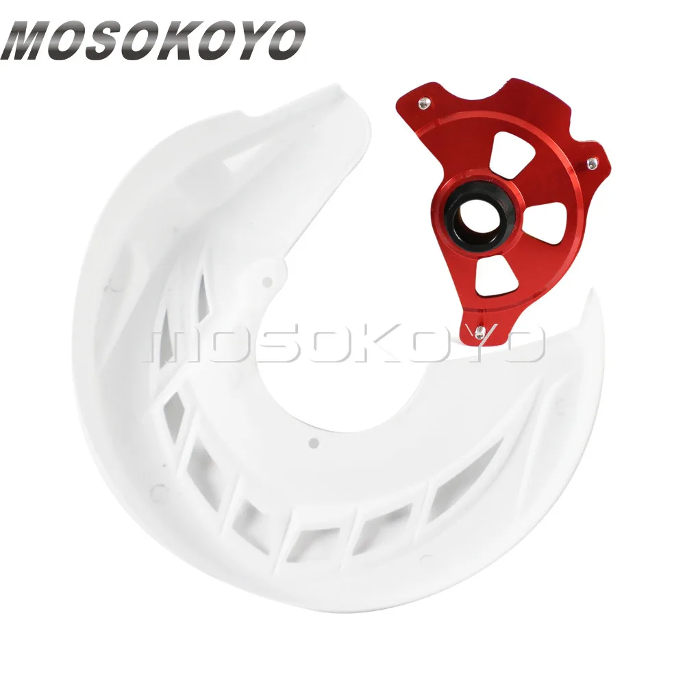 Для Honda CR CRF 125R 250R 250X 450R 450X Мотокросс MX Enduro Байк x-тормоза переднего диска крышка ротора защита 2004