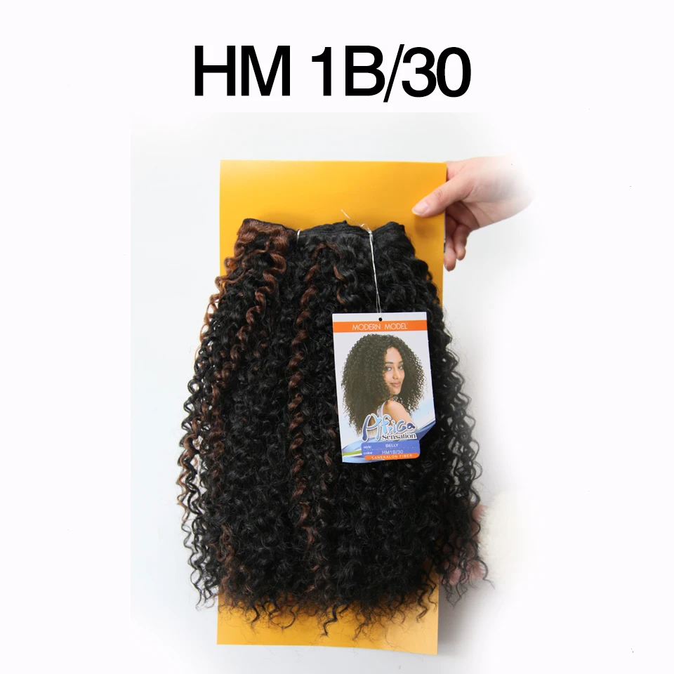 Короткие Волосы Синтетического Волокна Crohet Живота Волна Странный Вьющиеся