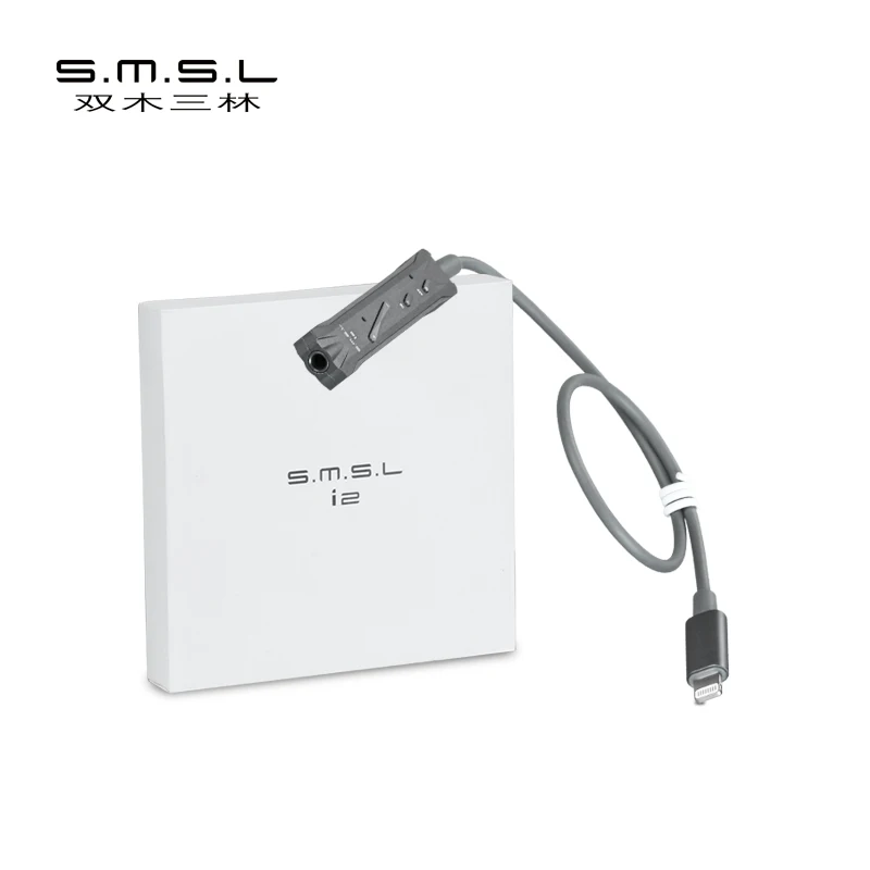 

2017 Newest SMSL I2 Mini Amp Portable Lightning DAC/Amplifier And Headphone Amplifier Built-in Microphone for iPhone iPad IOS