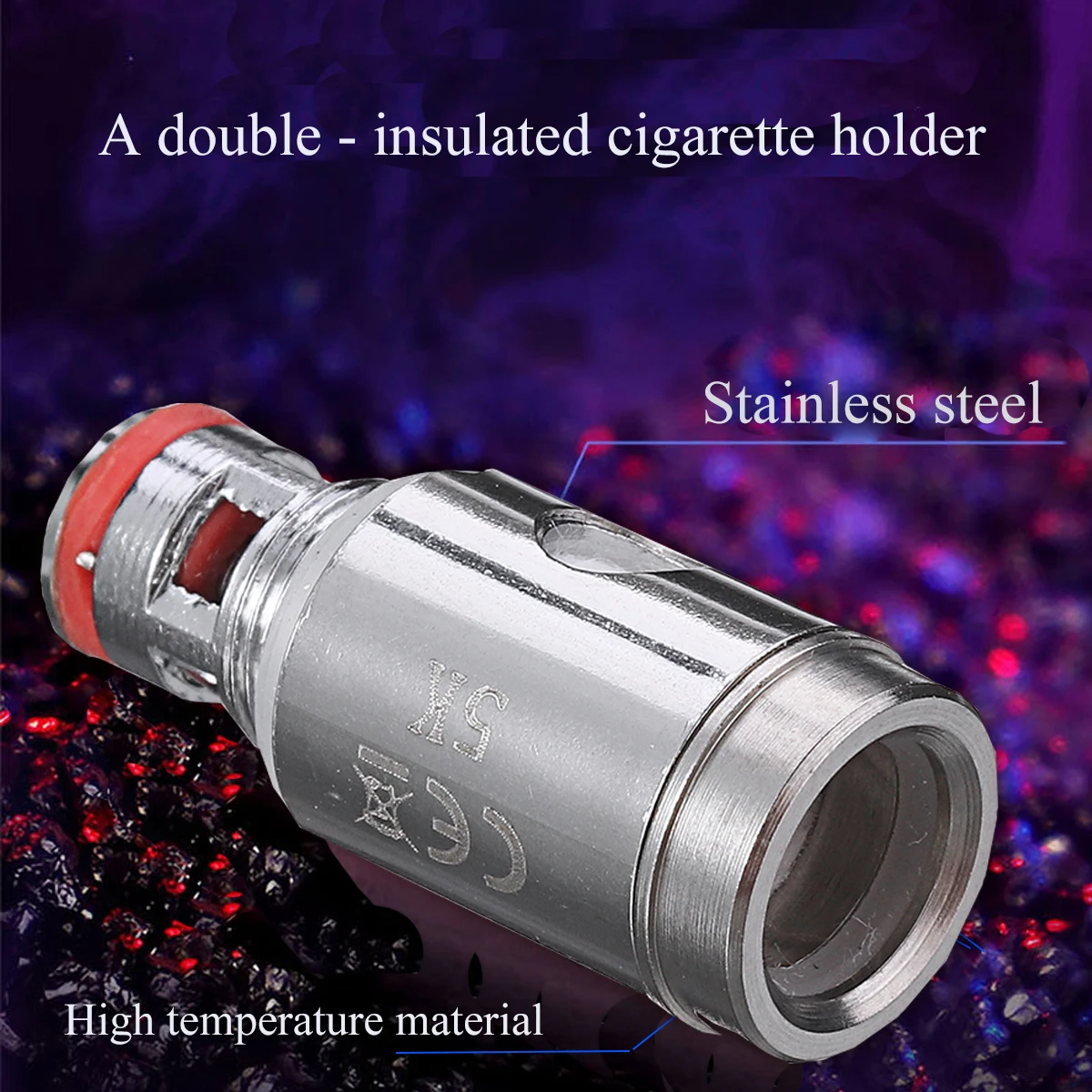 5Pcs/Set For Kangertech OCC/SSOCC 0.5/1.2/1.5 Ohm Head Replacement Coils Eletronic Cigarette Atomizer Cores | Электроника