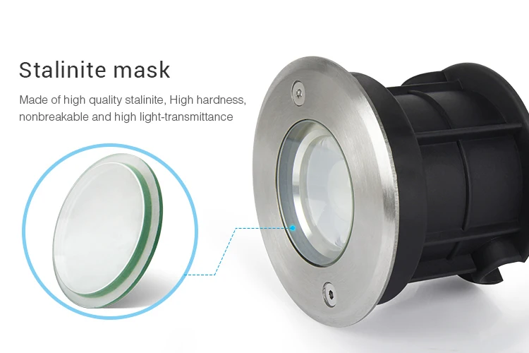 Milight 5 W RGB+ CCT светодиодный подземный свет SYS-RD1 Водонепроницаемый подчиненных лампа наружного освещения телефон APP/WI-FI/Amazon голос Управление
