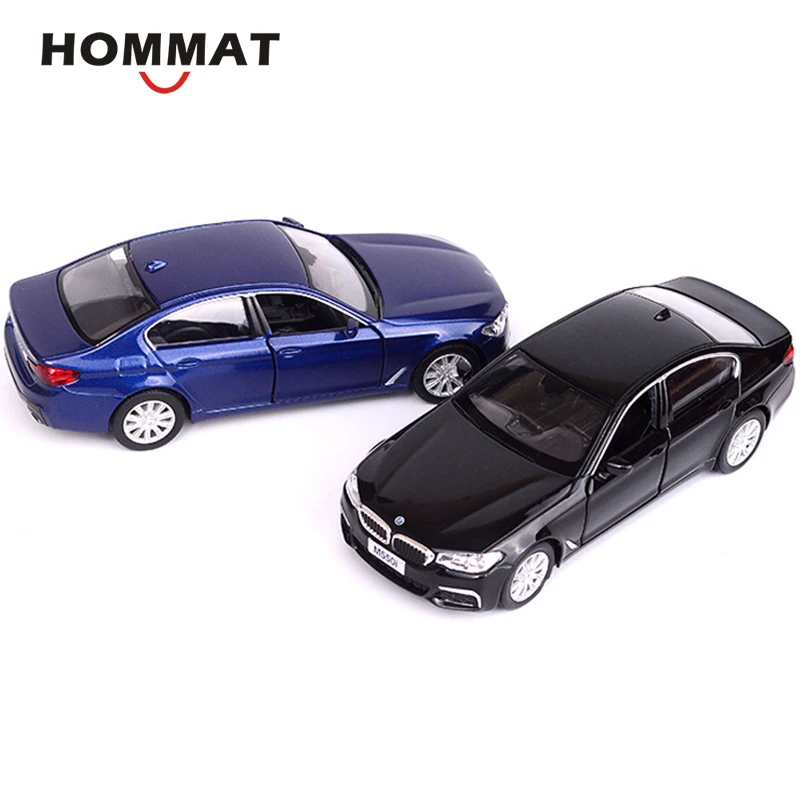 HOMMAT Simulation 1:36 M550i Sedan Car Model Alloy Diecast Toy Vehicle Model Car Collection Gift Toys For Children Pull Back