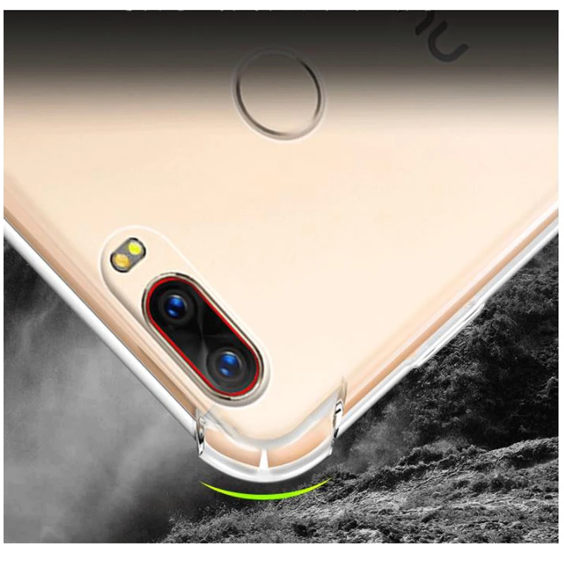 Чехол для Nubia Z17 S NX595J прозрачный мягкий чехол из ТПУ задняя крышка Z17S сверхпрочный
