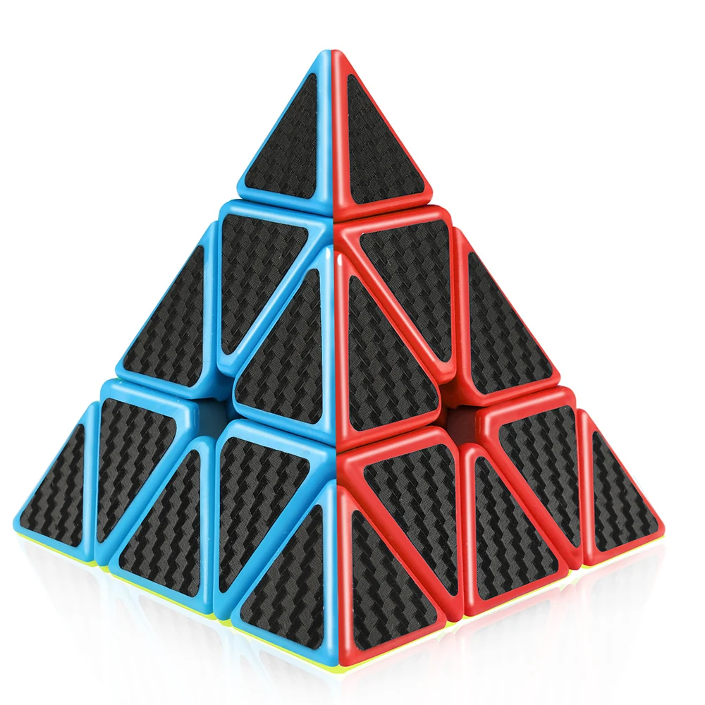 D FantiX углеродное волокно 2x2x2 3x3x3 Профессиональный высокоскоростной Набор кубиков