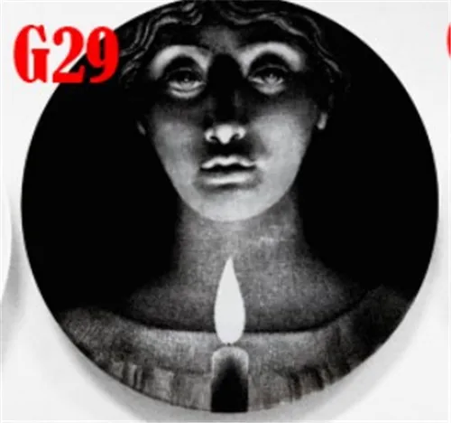 29 Италия Милан креативная узор rosenthal Piero fornasetti пластины керамика стене висит украшение фоновая панель для искусства номерной знак - Цвет: 29