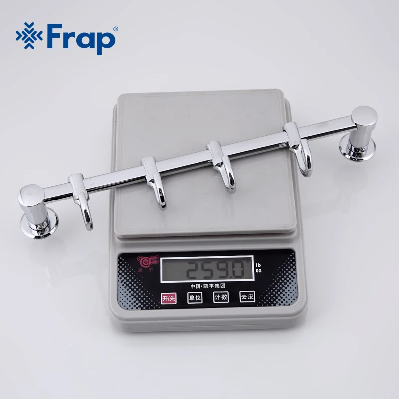 Frap цинковый сплав хромированный крючок для одежды Гибкая скользящая вешалка