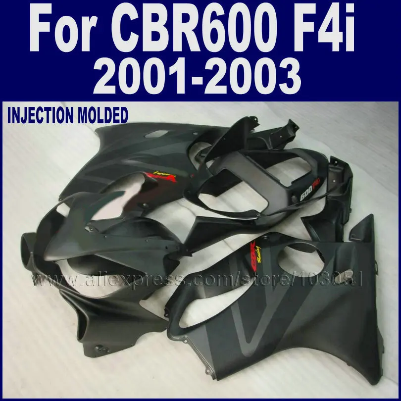 ABS Мотоцикл Дорога обтекатели комплект для Honda CBR 600 F4i обтекатель 2001 2002 2003 Cbr600f4i 01 02