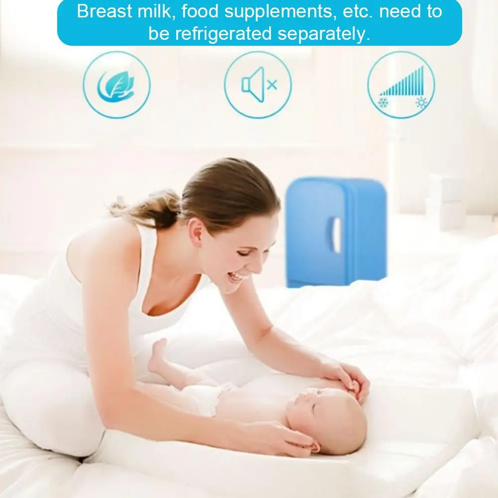 Портативный 12V Мини 4L холодильники охлаждения потепление холодильник с