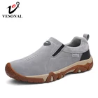 Мужские лоферы из натуральной кожи VESONAL, удобные Прогулочные кроссовки без застежки, весна-лето 2019
