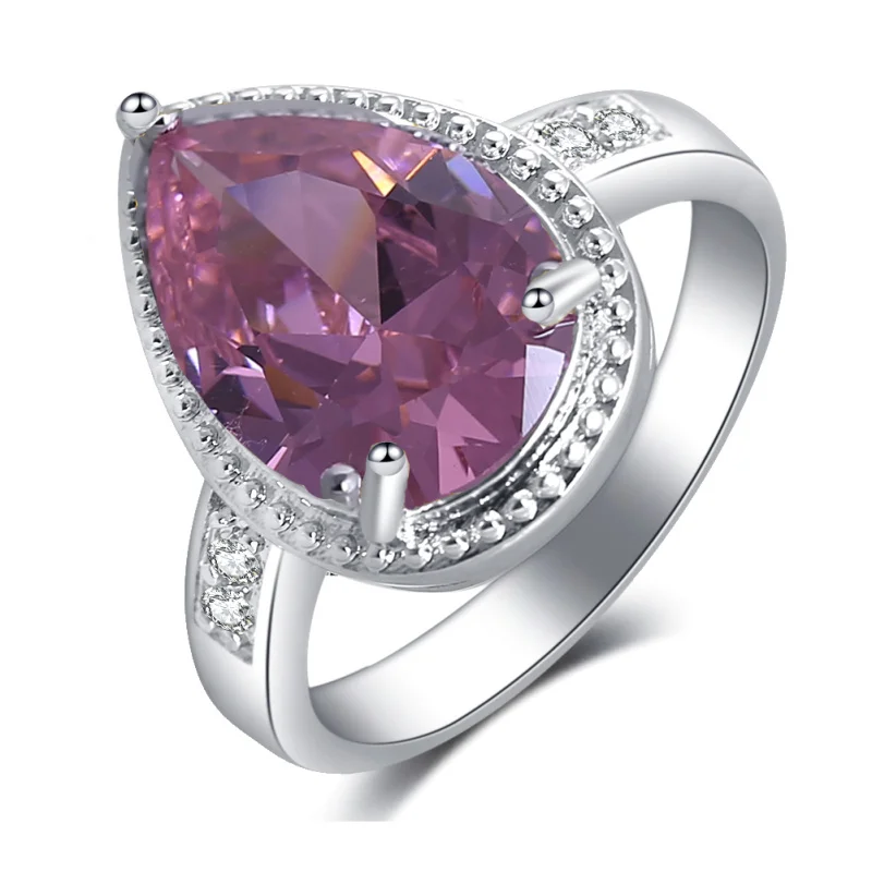 Ayowei подарок на день рождения для подруг в виде капли воды серебристый розовый